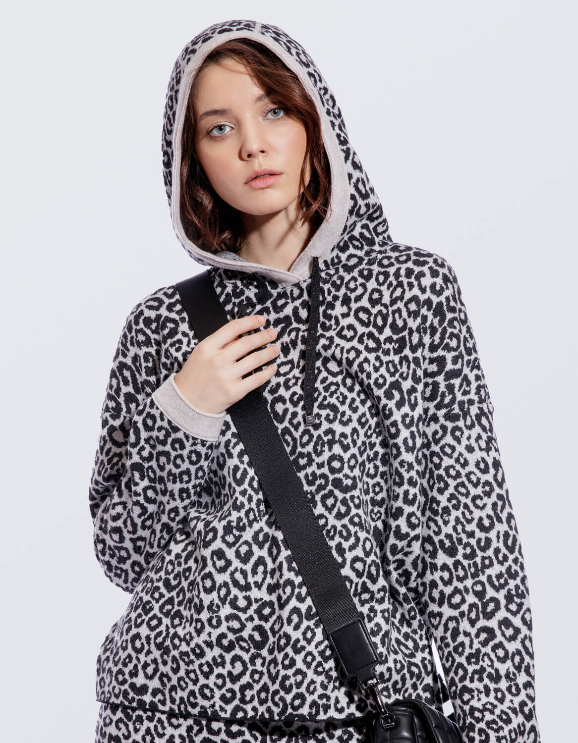 Animal Print Hoodie
