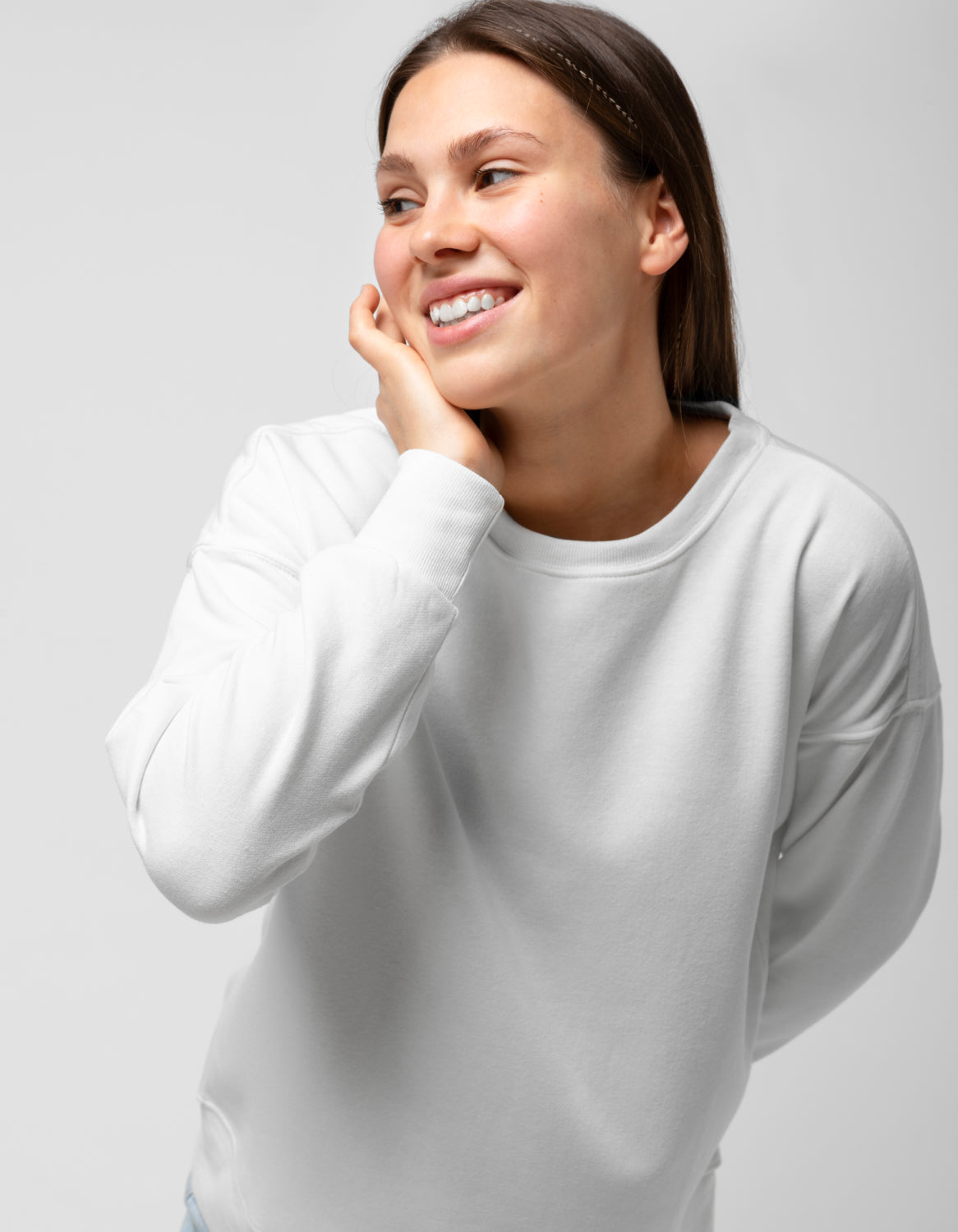 White sweater