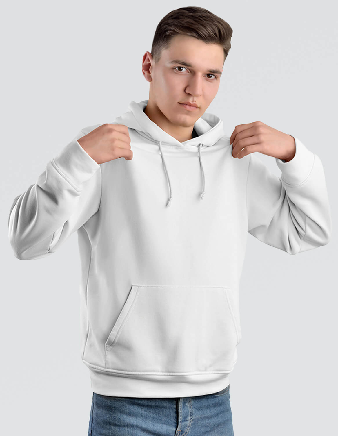 White men hoodie