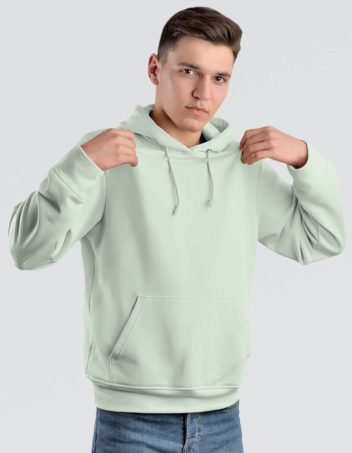 White men hoodie