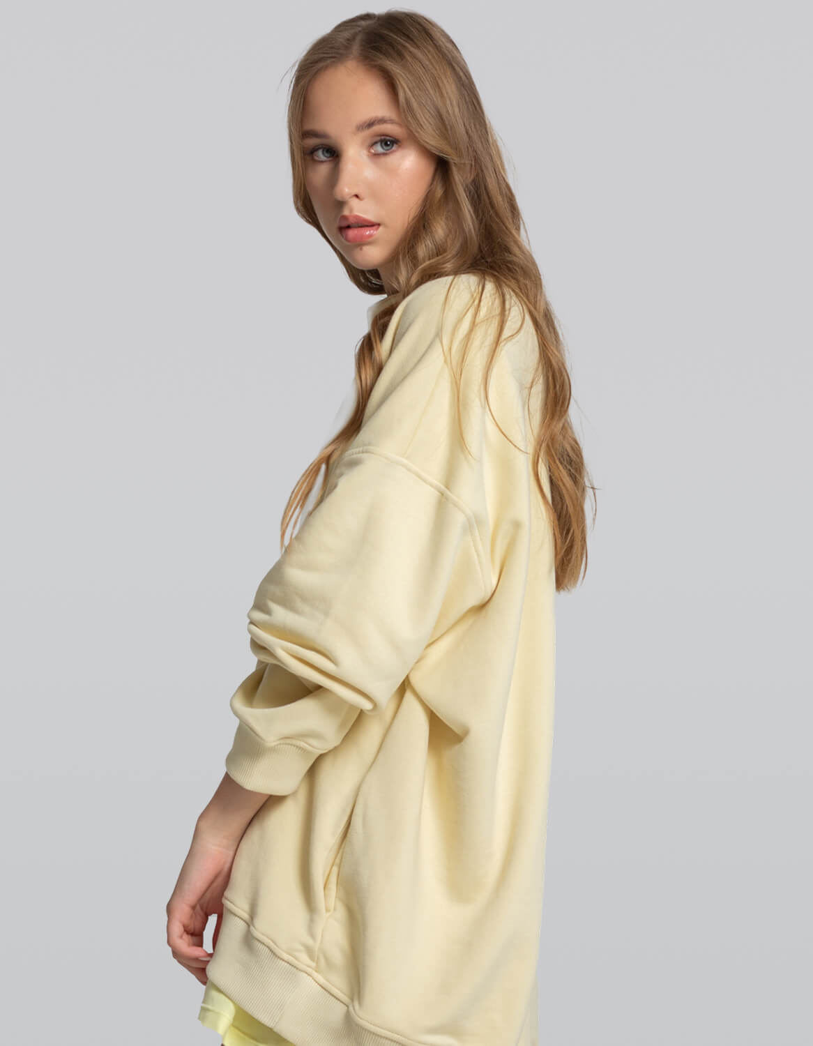 Cotton Oversized Sweatshirt