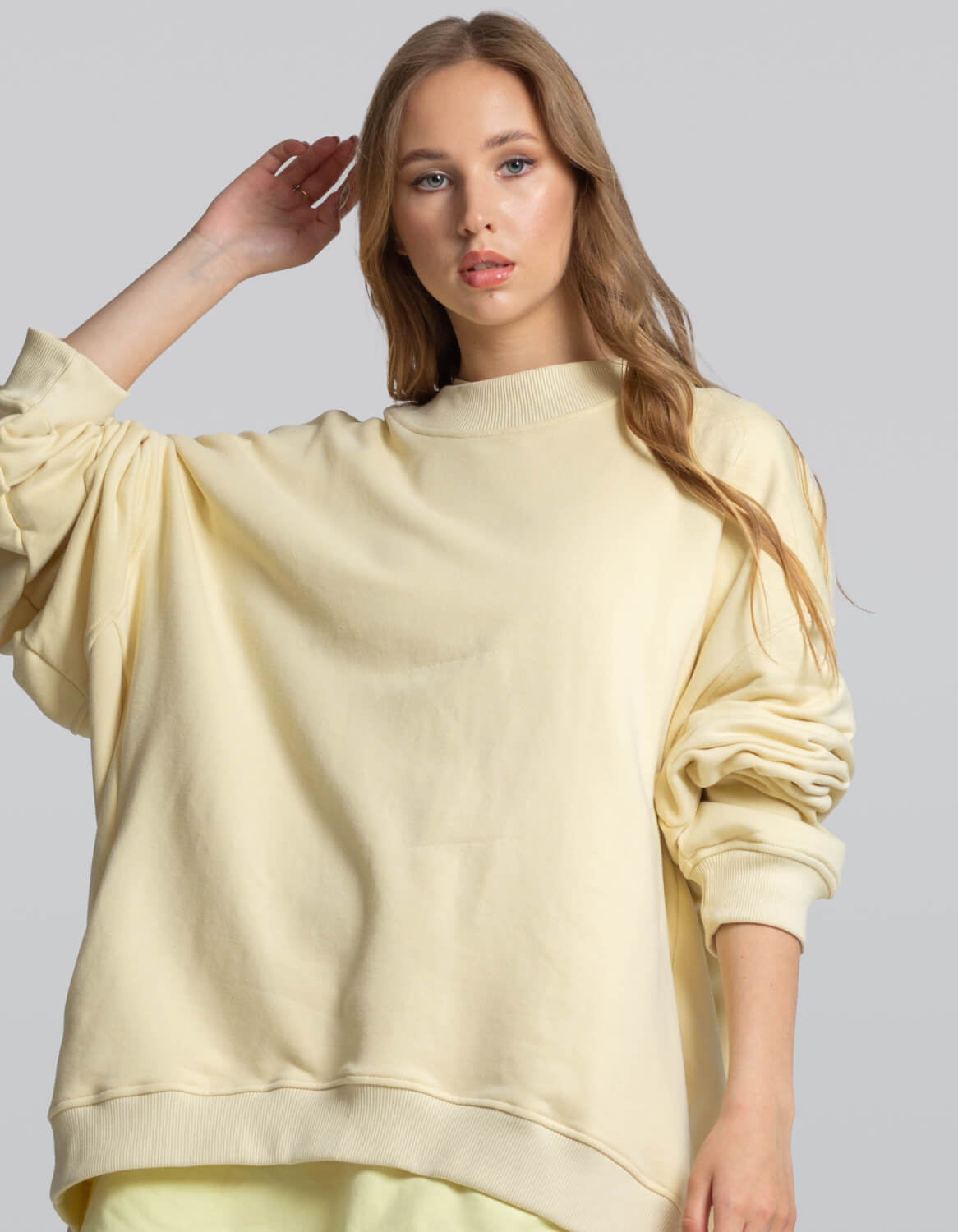 Cotton Oversized Sweatshirt