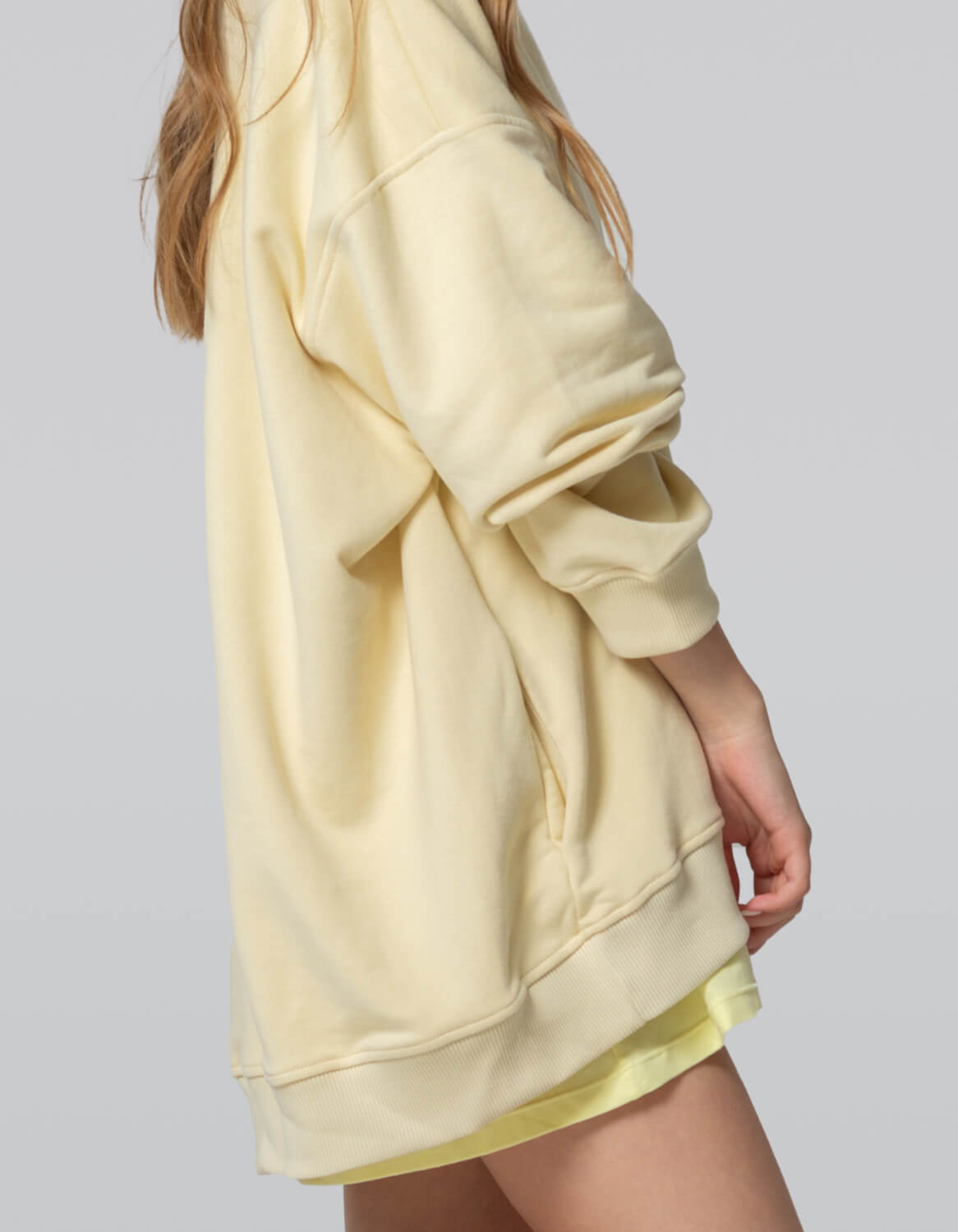 Cotton Oversized Sweatshirt