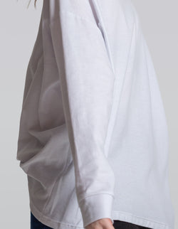 Oversized Cotton Polo Shirt