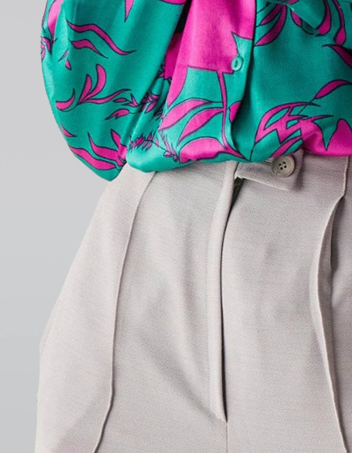 Artistic Floral Pop Shirt