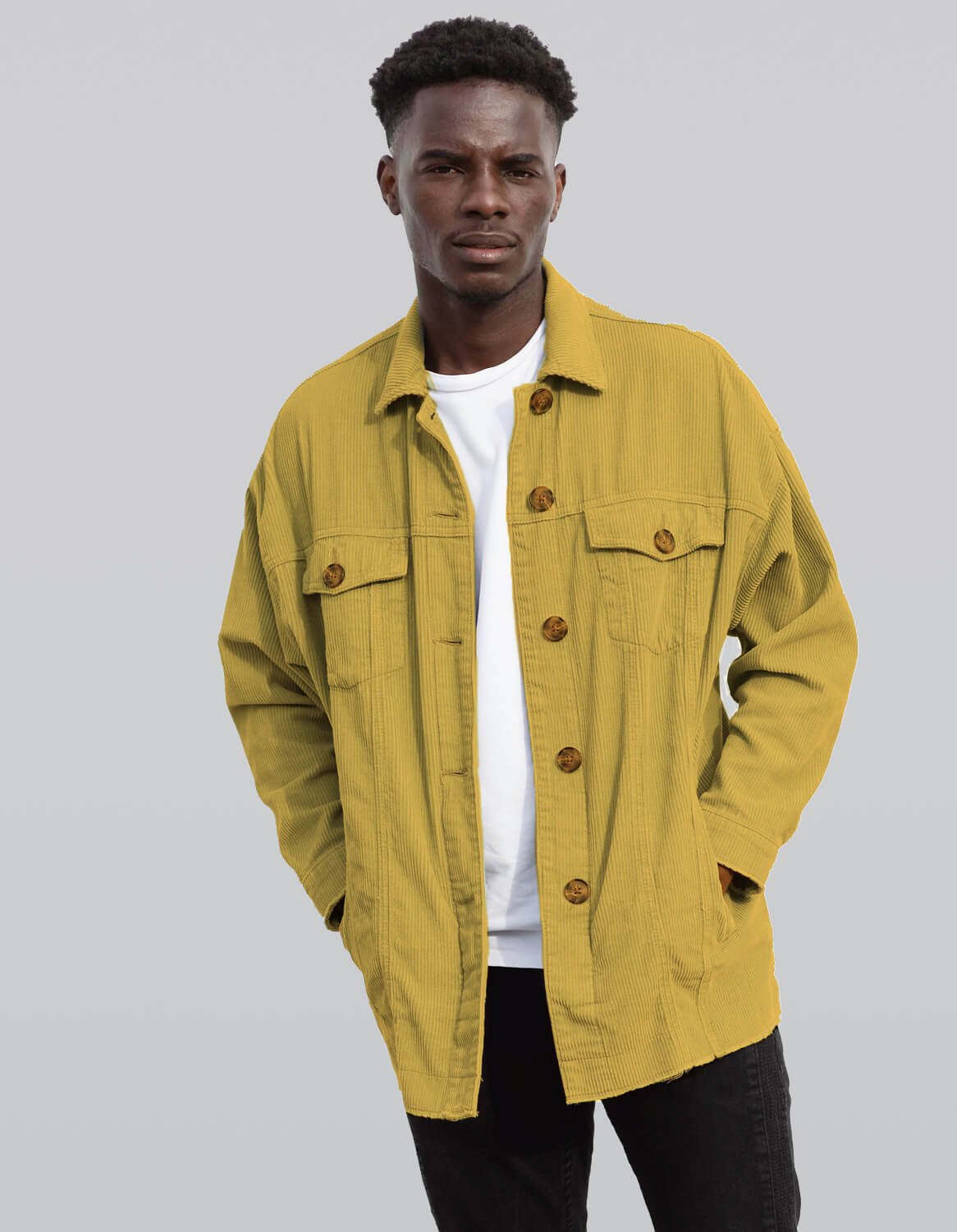 Soft Texture Shirt Jacket